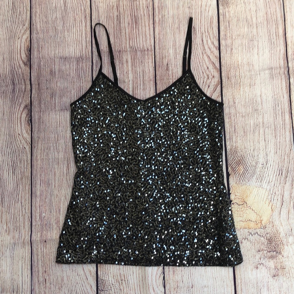 Express sparkle tank top
